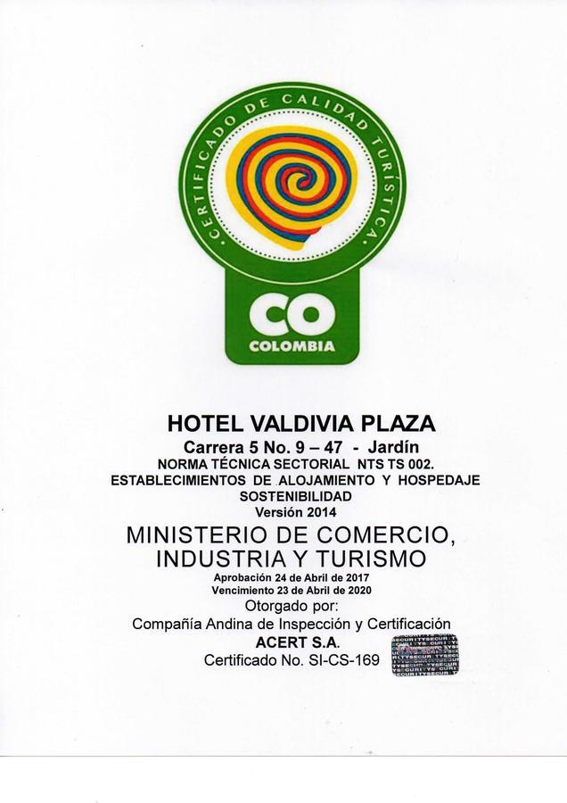 Hotel Valdivia Plaza 하르딘 외부 사진